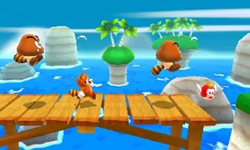 Super Mario 3D Land (Japan) screen shot game playing